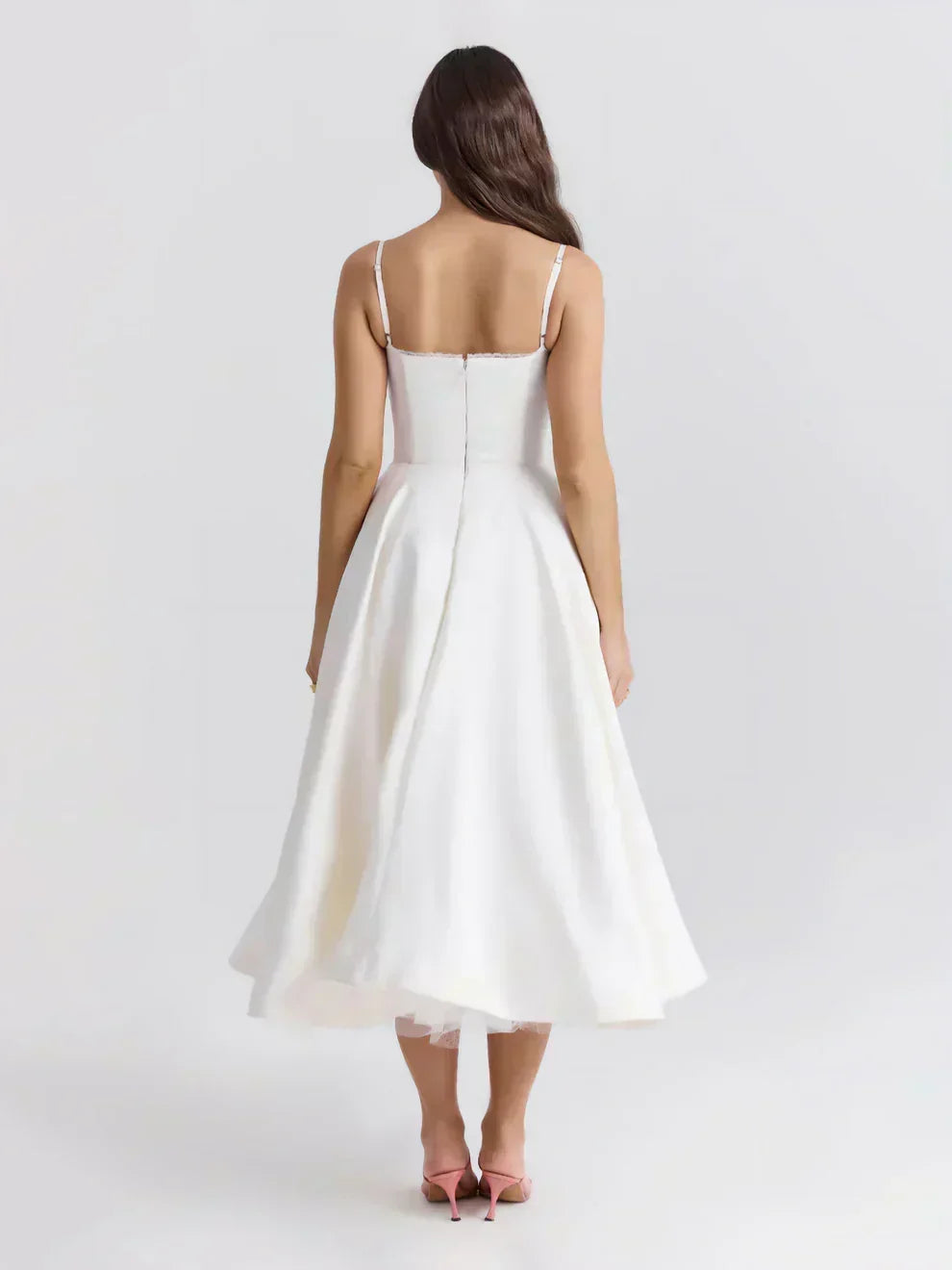Ausgestelltes Abendkleid