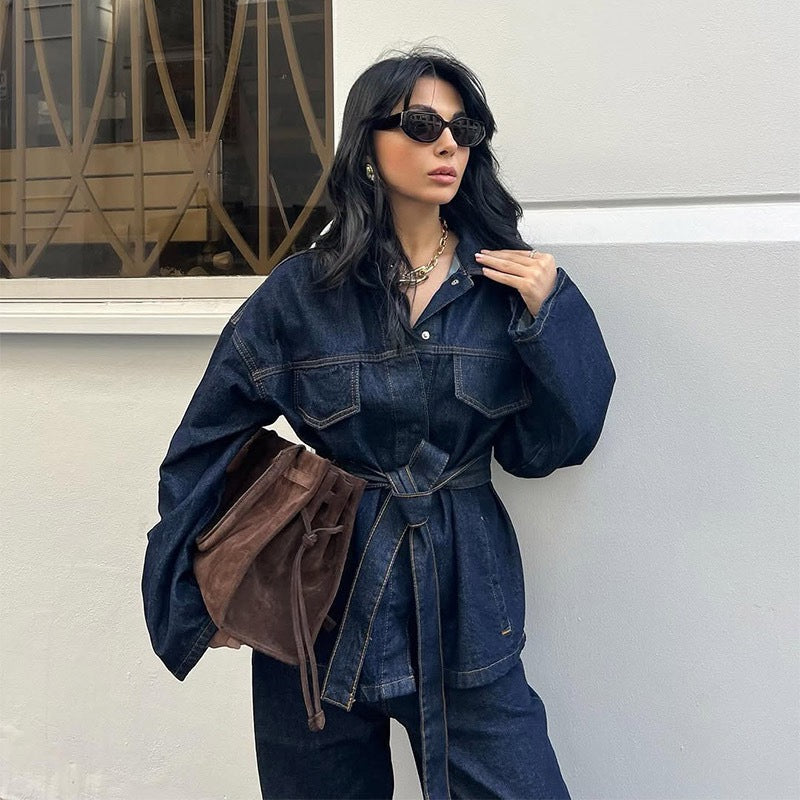Zweiteiler aus Denim