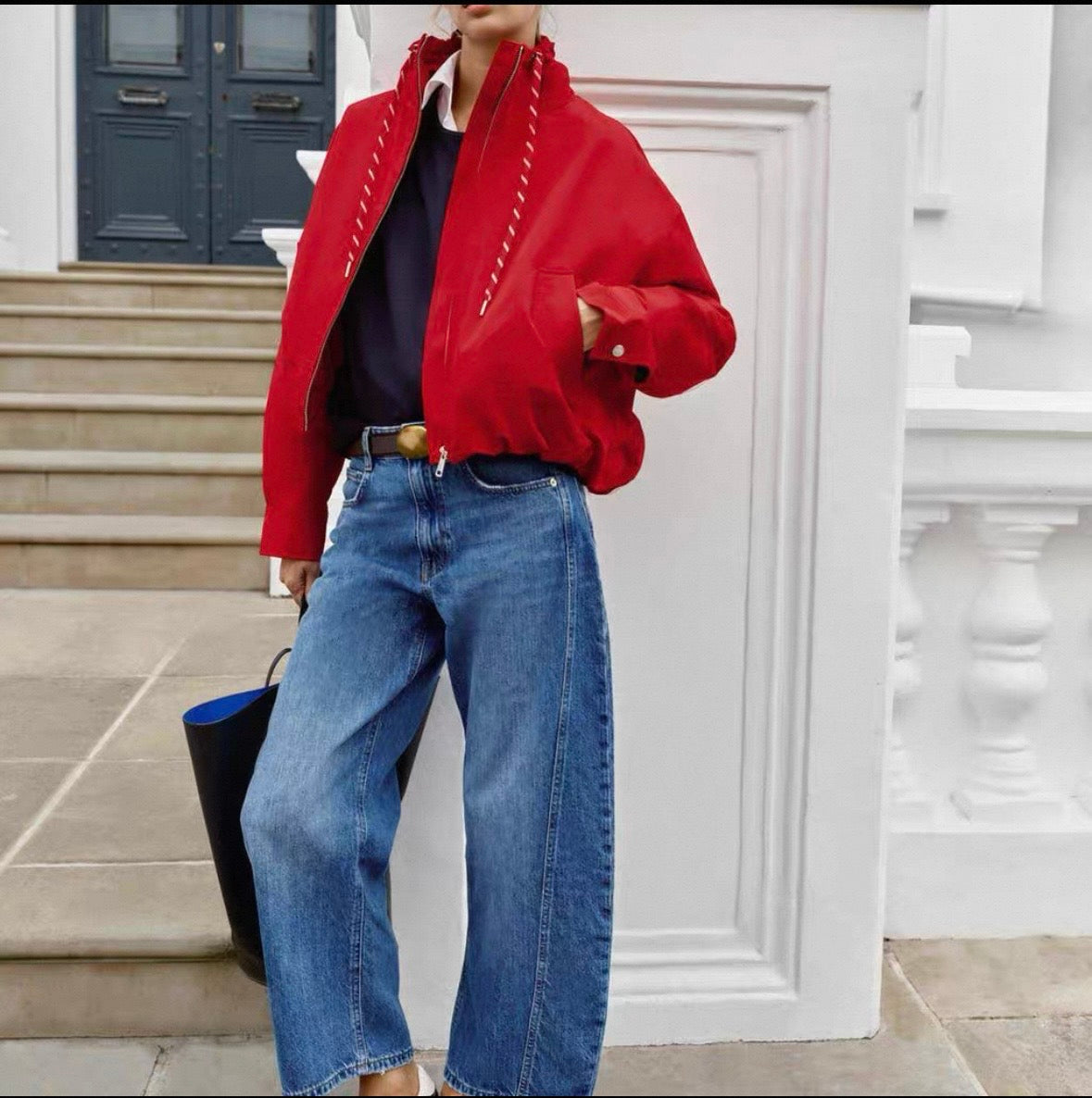 Red jacket Lumielle