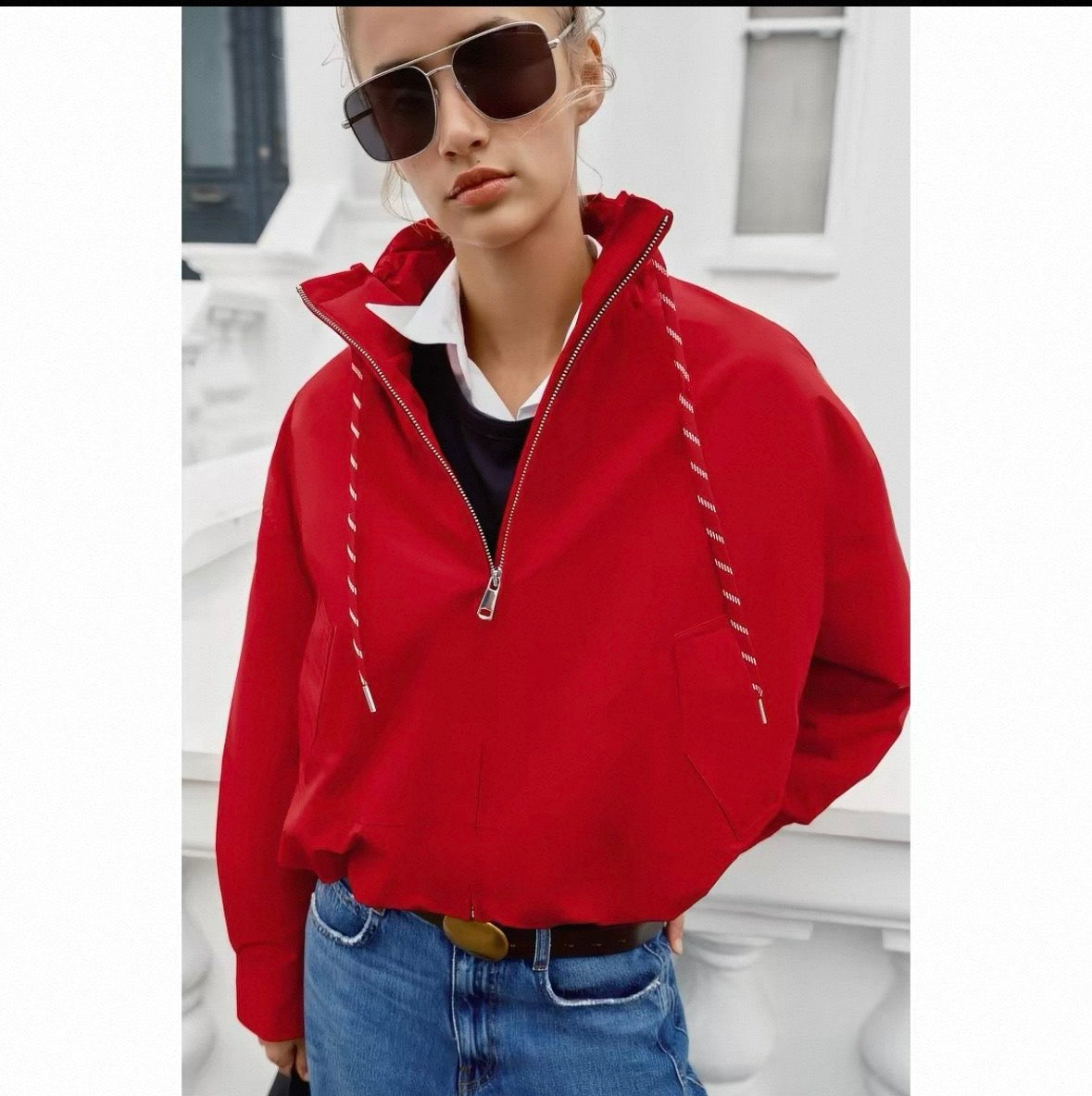 Red jacket Lumielle