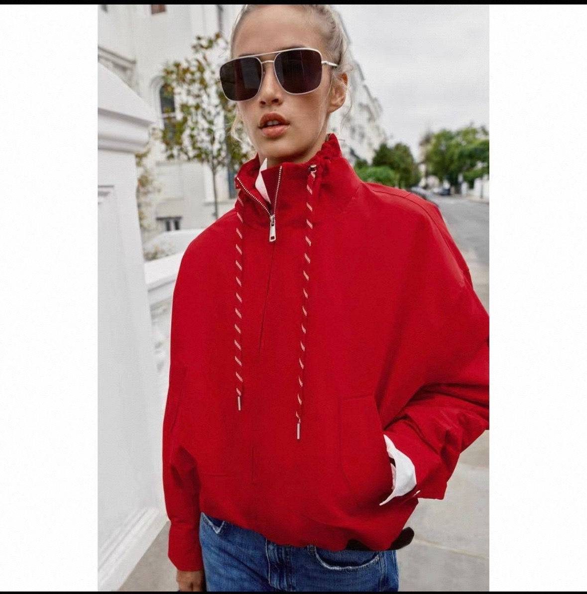 Red jacket Lumielle