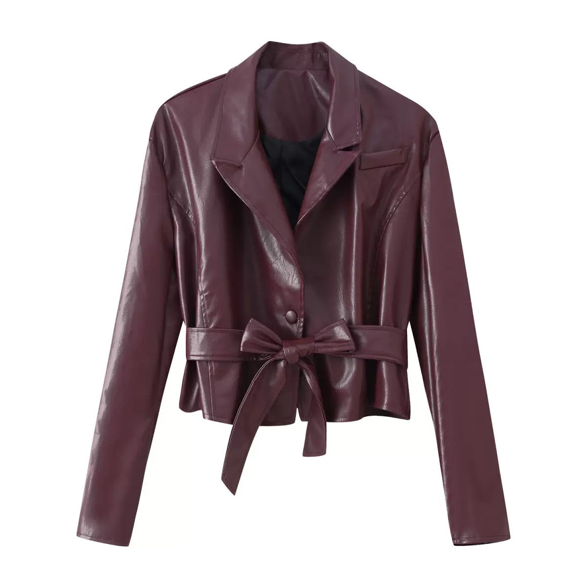 Lumielle Lederjacke Red