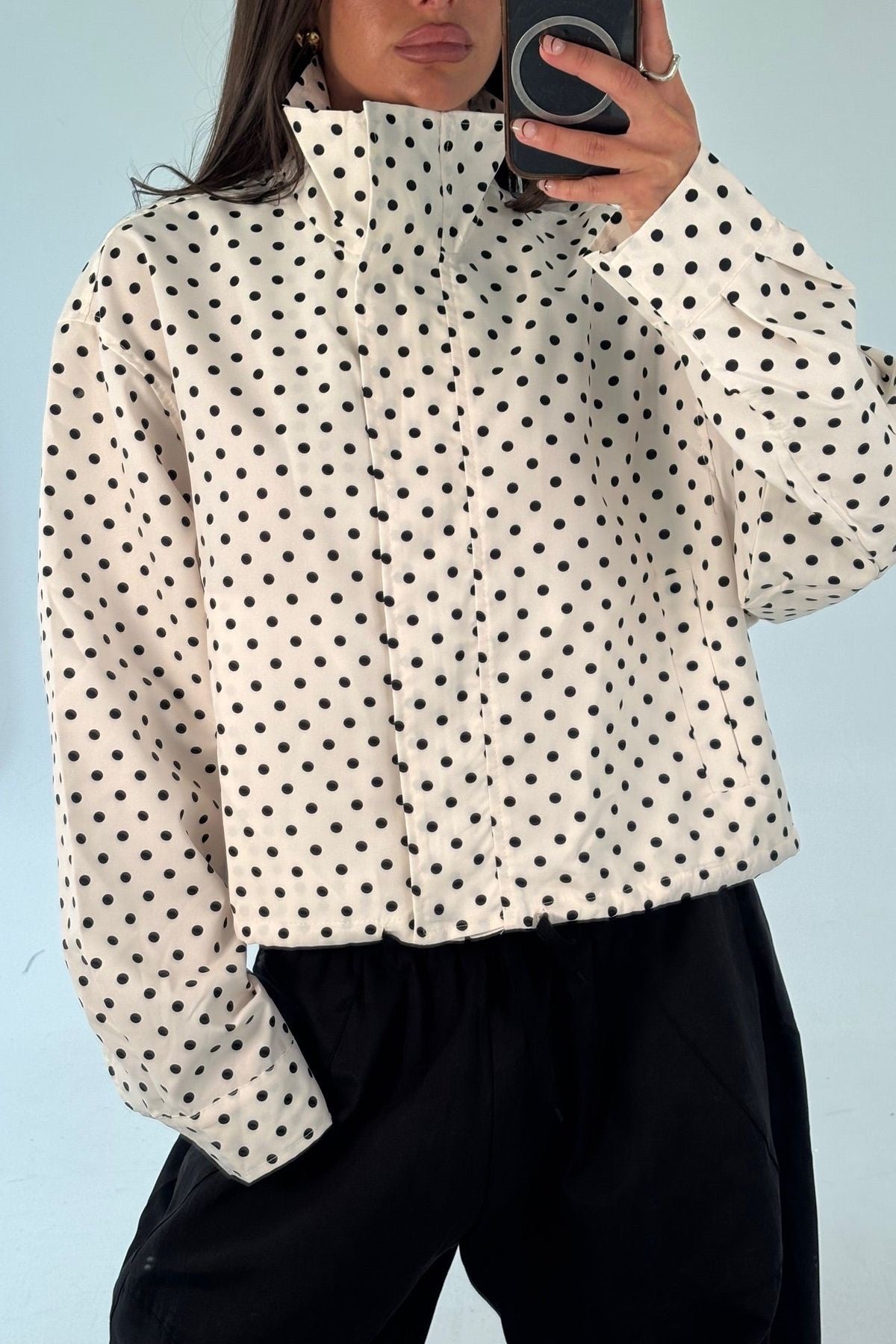 Polka dot Jacke