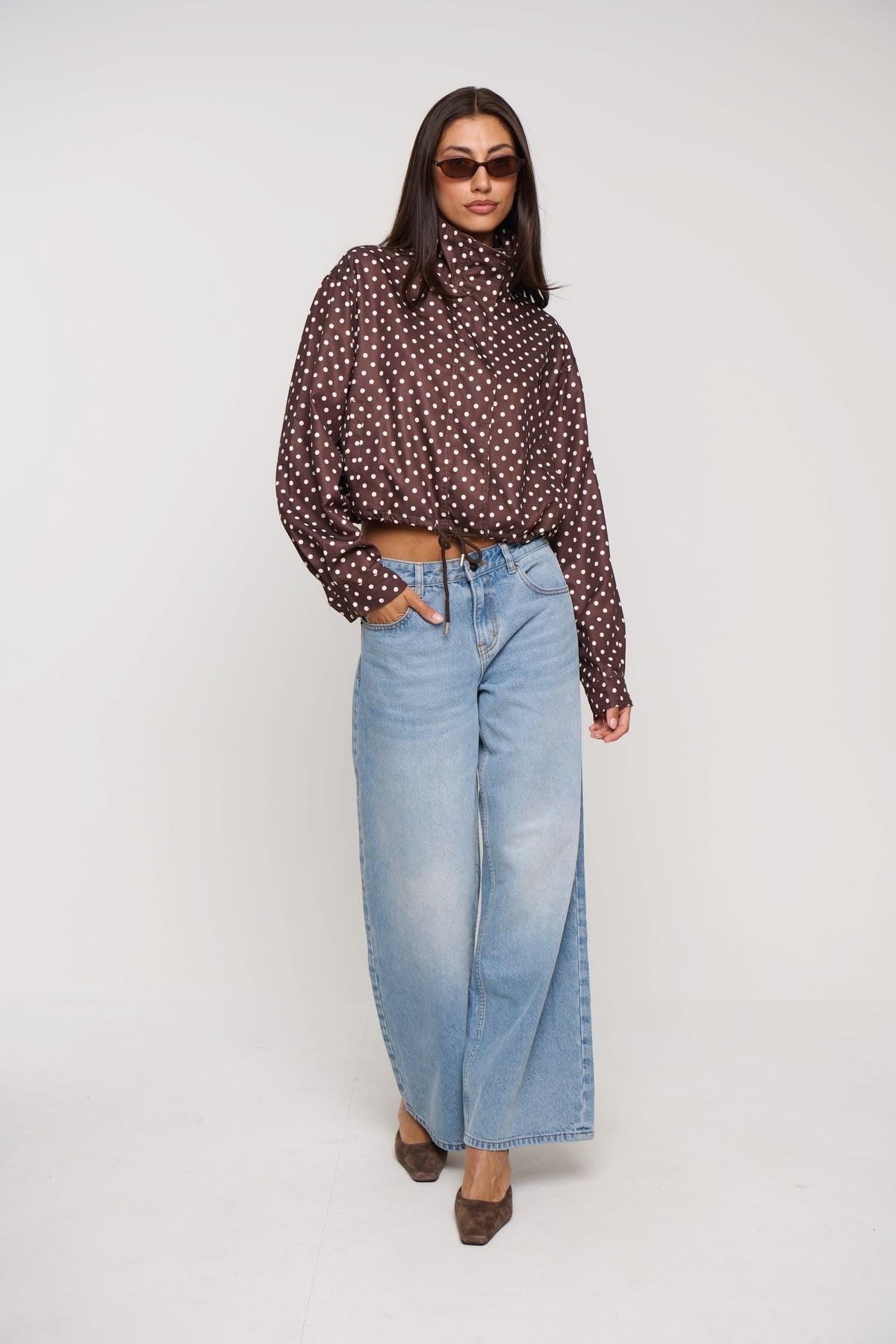 Polka dot Jacke