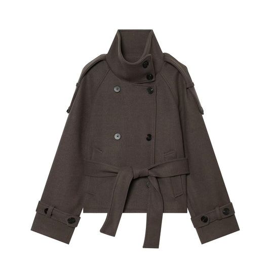 Viraler Trench Mantel Lumielle