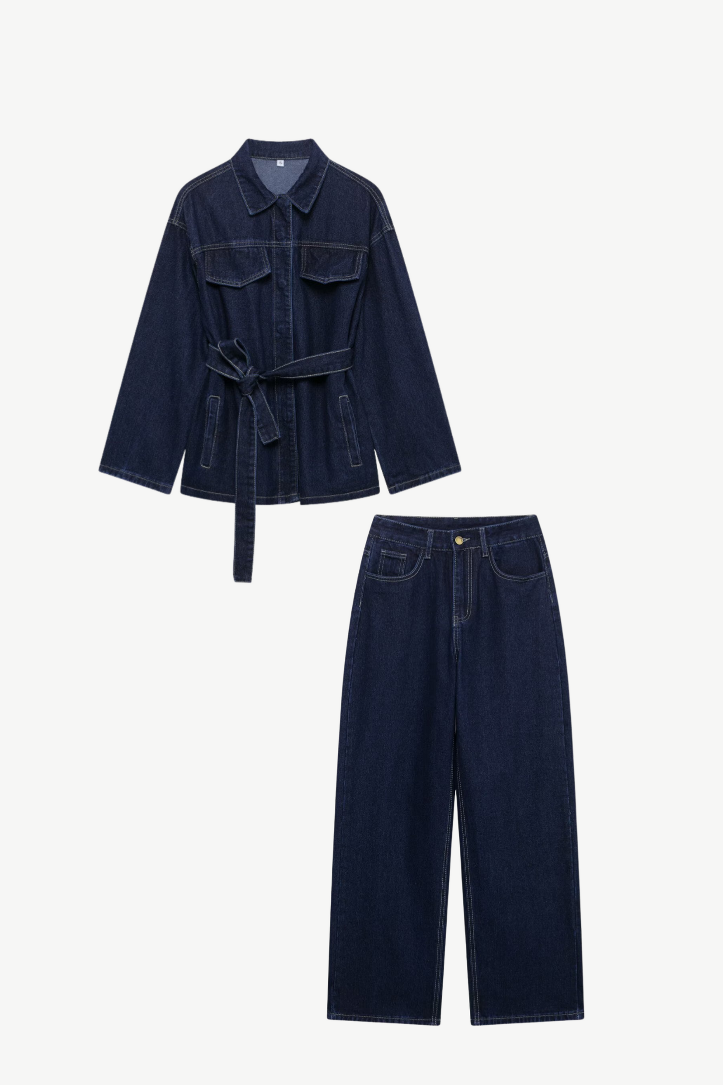 Zweiteiler aus Denim